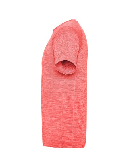 Short-sleeved technical sports t-shirt made of space-dye polyester for adults and children - Austin Roly