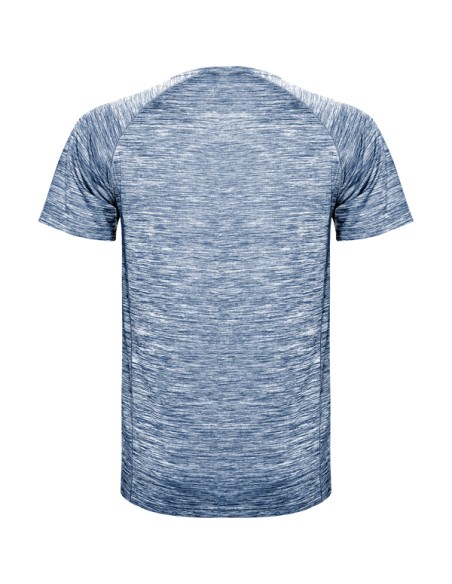 Short-sleeved technical sports t-shirt made of space-dye polyester for adults and children - Austin Roly