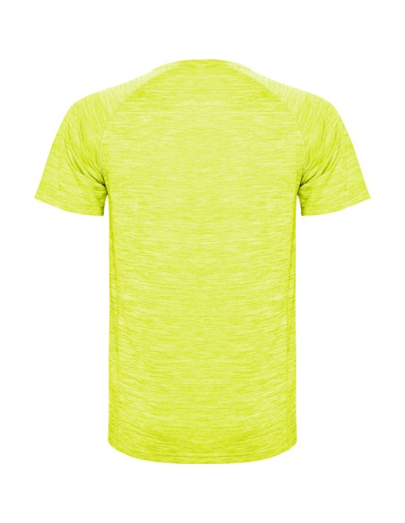 Short-sleeved technical sports t-shirt made of space-dye polyester for adults and children - Austin Roly