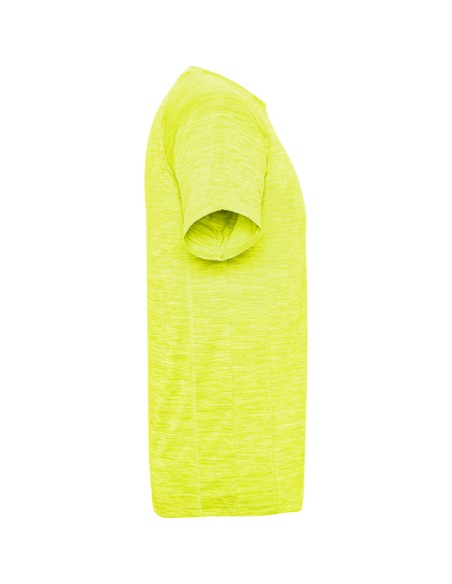 Short-sleeved technical sports t-shirt made of space-dye polyester for adults and children - Austin Roly
