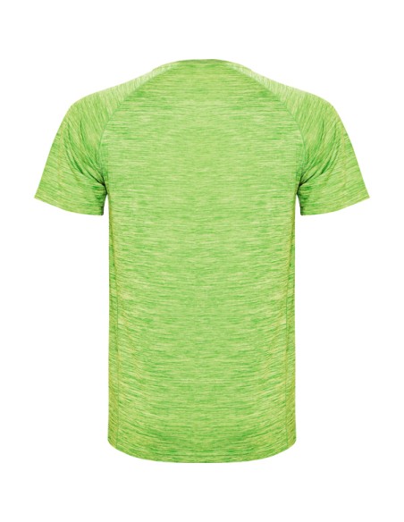 Short-sleeved technical sports t-shirt made of space-dye polyester for adults and children - Austin Roly