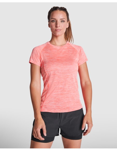 Camiseta técnica entallada manga corta poliéster space dye140 g/m² ADULTO  - AUSTIN WOMAN ROLY