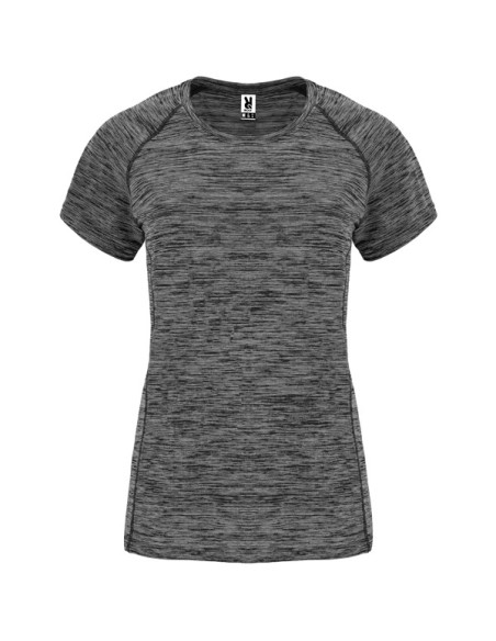 Fitted short-sleeved technical t-shirt, polyester space dye, 140 g/m², ADULT - AUSTIN WOMAN ROLY