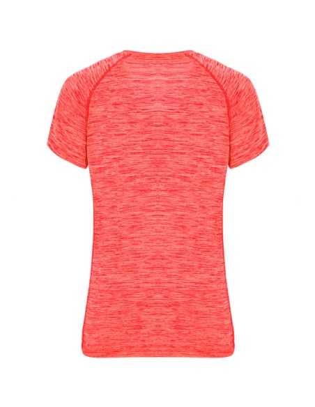 Fitted short-sleeved technical t-shirt, polyester space dye, 140 g/m², ADULT - AUSTIN WOMAN ROLY