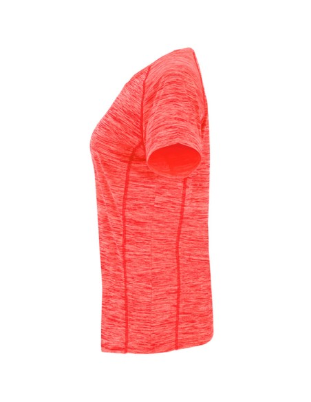 Fitted short-sleeved technical t-shirt, polyester space dye, 140 g/m², ADULT - AUSTIN WOMAN ROLY