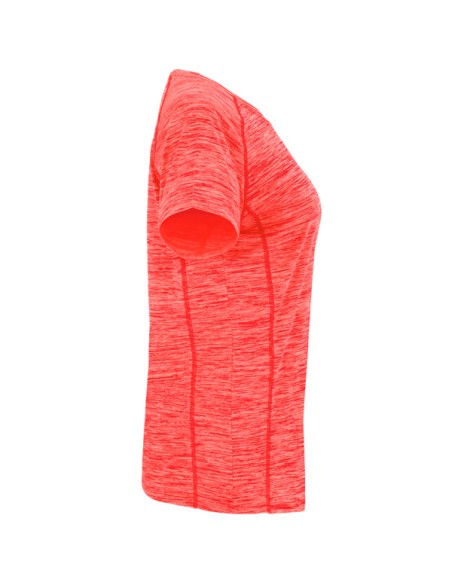 Fitted short-sleeved technical t-shirt, polyester space dye, 140 g/m², ADULT - AUSTIN WOMAN ROLY