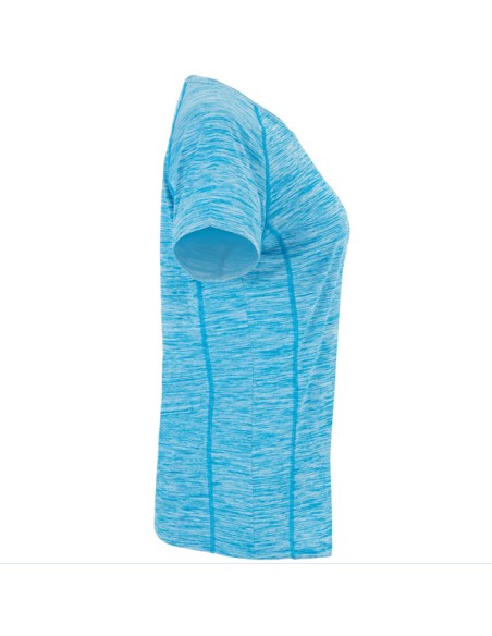 Fitted short-sleeved technical t-shirt, polyester space dye, 140 g/m², ADULT - AUSTIN WOMAN ROLY