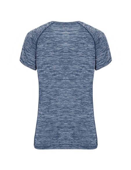 Fitted short-sleeved technical t-shirt, polyester space dye, 140 g/m², ADULT - AUSTIN WOMAN ROLY