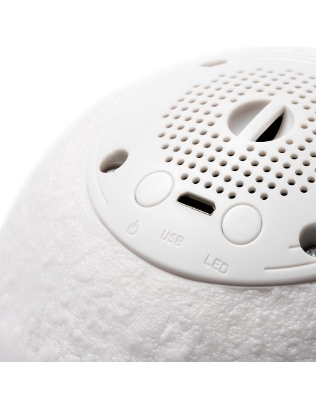 Enceinte Moon Design avec lumière ambiante personnalisable - MOON