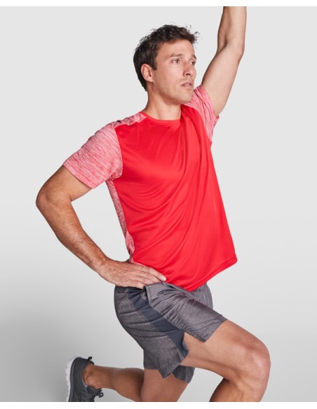 Short-sleeved technical sports T-shirt, 135 g/m² polyester - for adults and children - ZOLDER ROLY