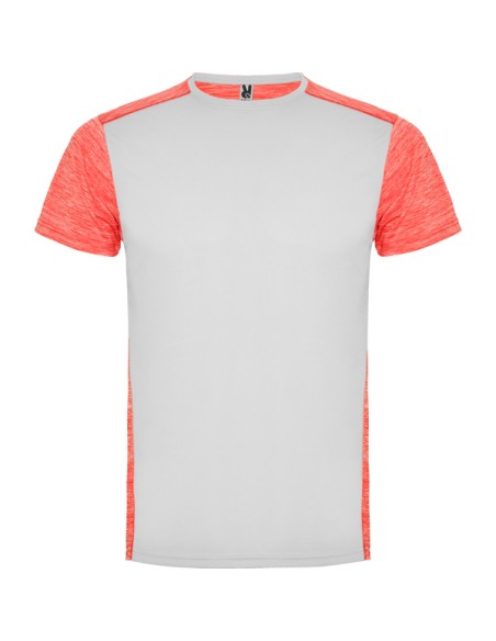 Short-sleeved technical sports T-shirt, 135 g/m² polyester - for adults and children - ZOLDER ROLY