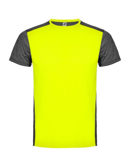 Camiseta técnica deportiva manga corta poliéster 135 g/m² - ADULTO Y INFANTIL - ZOLDER ROLY