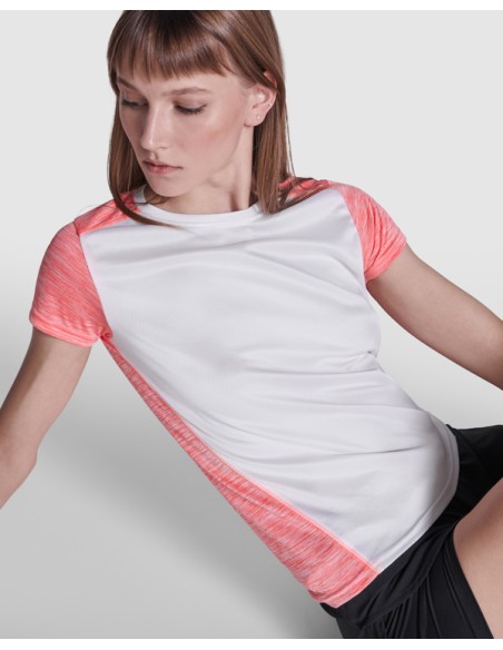 T-shirt technique de sport à manches courtes, polyester, 135 g/m² - FEMME - ZOLDER WOMAN ROLY