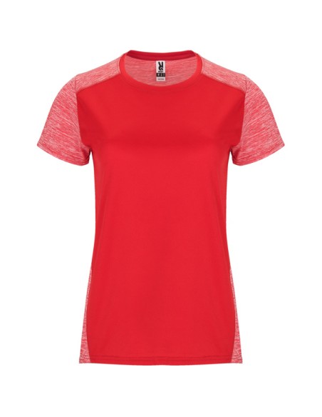 T-shirt technique de sport à manches courtes, polyester, 135 g/m² - FEMME - ZOLDER WOMAN ROLY