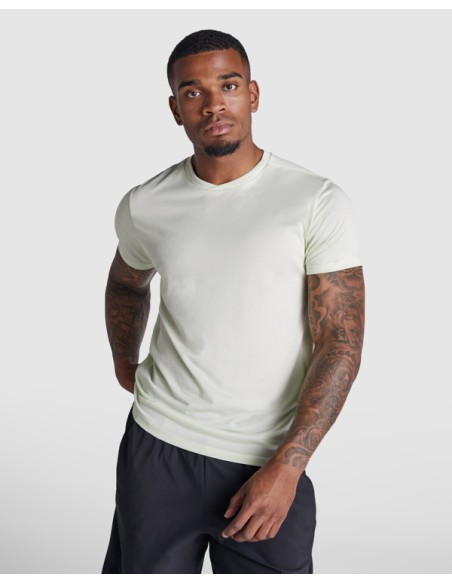 100 g/m² recycled polyester technical short-sleeved T-shirt - ADULT - SLAM ROLY