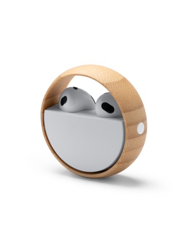 Casque sans fil en bambou... Casque sans fil en bambou...