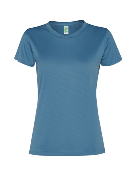 SLAM WOMAN ROLY Women's fitted recycled fabric technical t-shirt