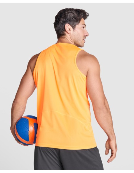 Breathable 140g/m² polyester technical tank top for adults and children - Andre Roly