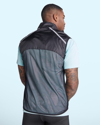 Gilet coupe-vent ultraléger pour... Gilet coupe-vent ultraléger pour...