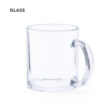 Taza de cristal personalizada