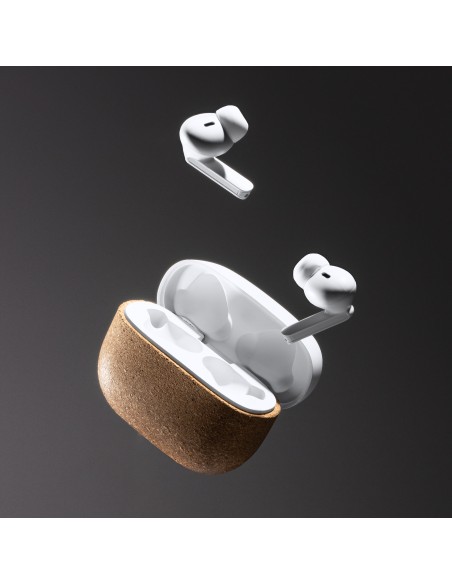 Auriculares Inalambricos de Corcho y ABS Personalizable - FOLK