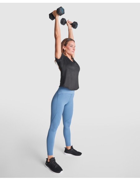 T-shirt technique de sport ajusté manches courtes 160 g/m² col V ADULTE - AVUS ROLY