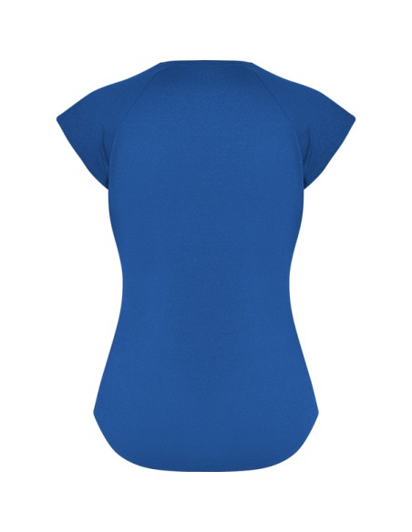 Samarreta tècnica esportiva entallada màniga curta 160 g/m² escot en bec ADULT - AVUS ROLY