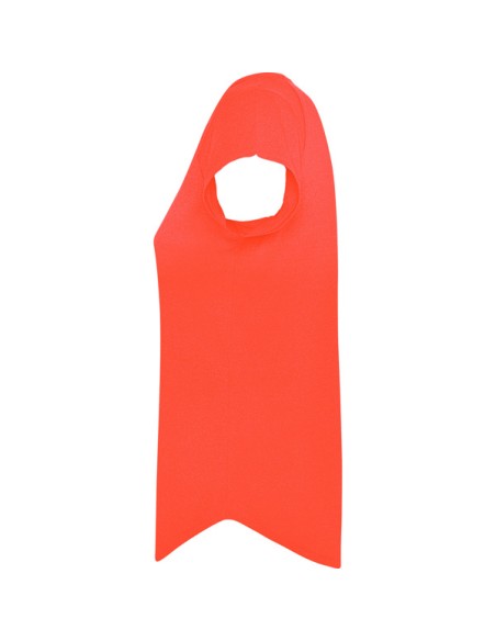 Samarreta tècnica esportiva entallada màniga curta 160 g/m² escot en bec ADULT - AVUS ROLY