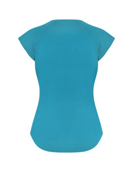 Samarreta tècnica esportiva entallada màniga curta 160 g/m² escot en bec ADULT - AVUS ROLY