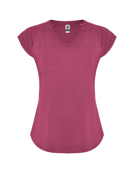 Samarreta tècnica esportiva entallada màniga curta 160 g/m² escot en bec ADULT - AVUS ROLY