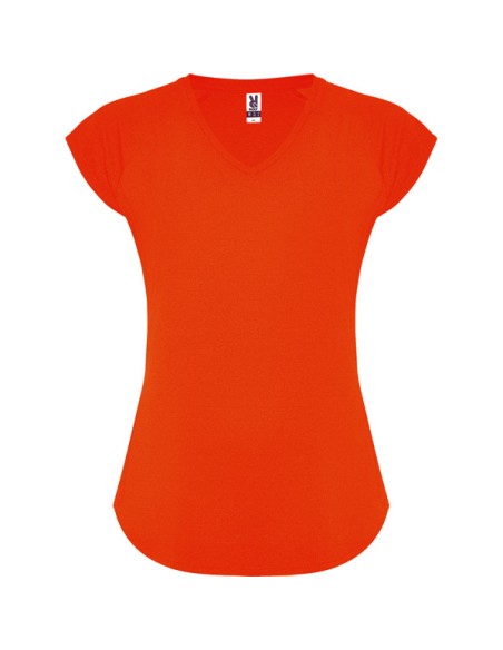 T-shirt technique de sport ajusté manches courtes 160 g/m² col V ADULTE - AVUS ROLY