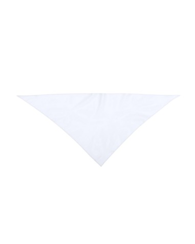 foulard triangulaire blanc personnalisable
