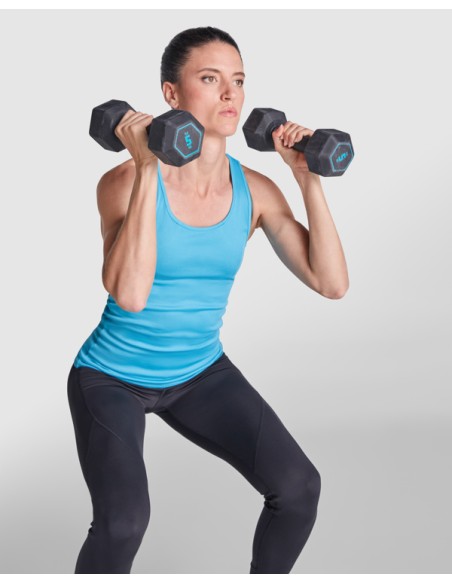 Women's fitted technical tank top with racerback - SHURA ROLY