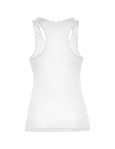 Women's fitted technical tank top with racerback - SHURA ROLY