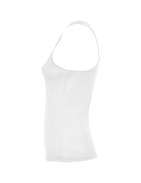 Camiseta técnica de tirantes entallada de mujer espalda nadadora - SHURA ROLY