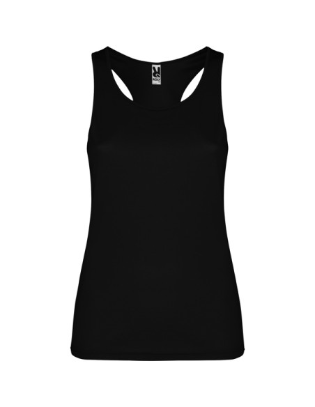 Women's fitted technical tank top with racerback - SHURA ROLY