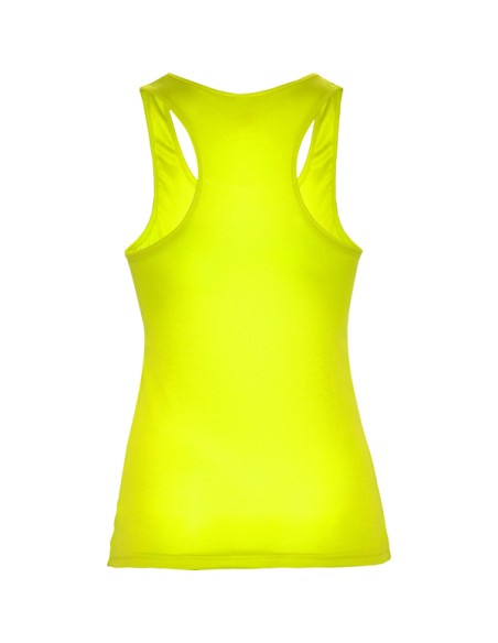 Women's fitted technical tank top with racerback - SHURA ROLY