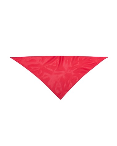 Foulard triangulaire rouge personnalisé pour les fêtes populaires