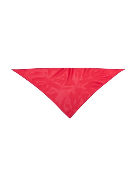 Foulard triangulaire rouge personnalisé pour les fêtes populaires