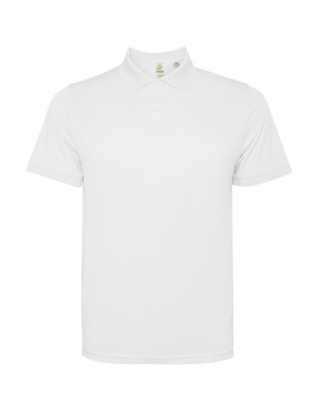 Adult 125g/m² recycled polyester short-sleeved technical polo shirt - TORMO ROLY
