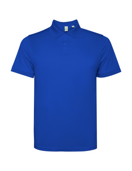 Adult 125g/m² recycled polyester short-sleeved technical polo shirt - TORMO ROLY