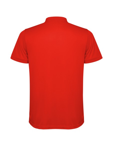 Adult 125g/m² recycled polyester short-sleeved technical polo shirt - TORMO ROLY