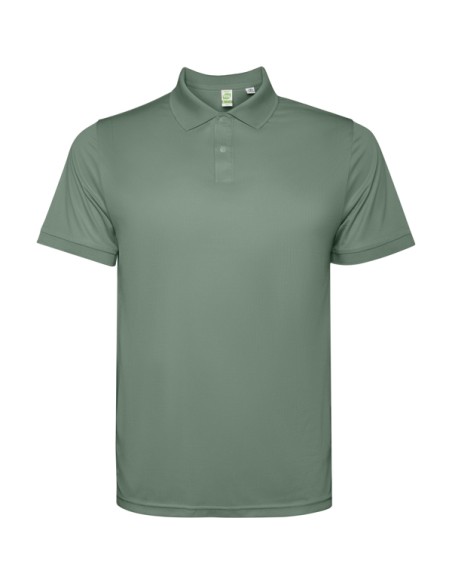 Adult 125g/m² recycled polyester short-sleeved technical polo shirt - TORMO ROLY