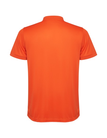 Adult 125g/m² recycled polyester short-sleeved technical polo shirt - TORMO ROLY