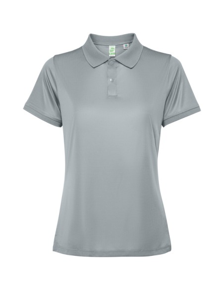 Short-sleeved technical polo shirt in recycled polyester 125g/m² - TORMO WOMAN ROLY