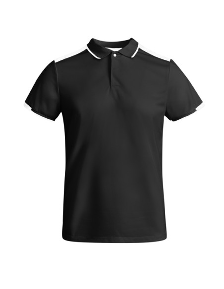 Short-sleeved technical polo shirt made of 150g/m² recycled polyester - for adults and children - Tamil Roly