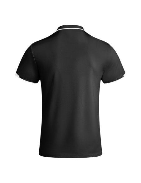 Short-sleeved technical polo shirt made of 150g/m² recycled polyester - for adults and children - Tamil Roly