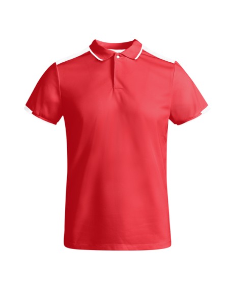 Short-sleeved technical polo shirt made of 150g/m² recycled polyester - for adults and children - Tamil Roly