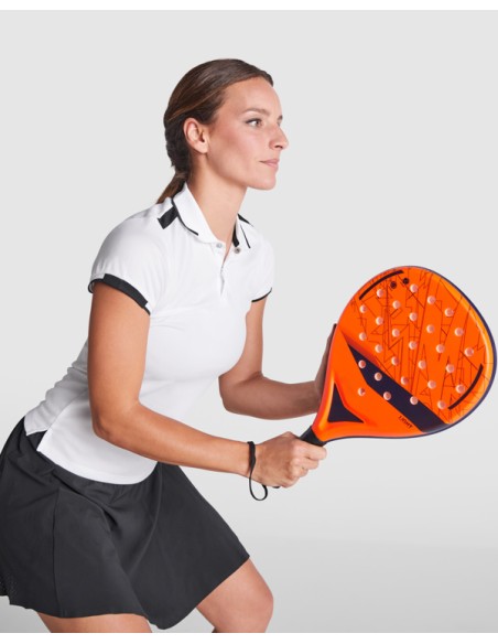 Polo technique femme ajusté à manches courtes, polyester recyclé 150 g/m² - Tamil Woman Roly