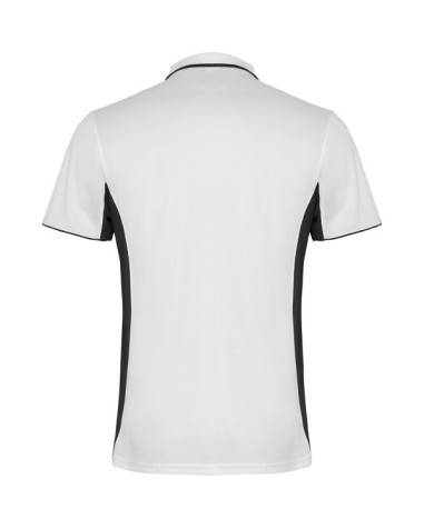 Polo technique respirant bicolore à...